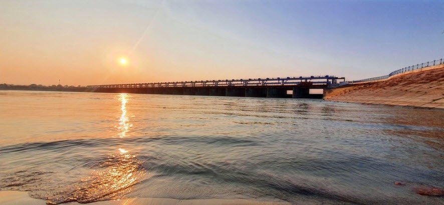 Ganges Barrage, Kanpur Nagar, Uttar Pradesh - Vushii.com